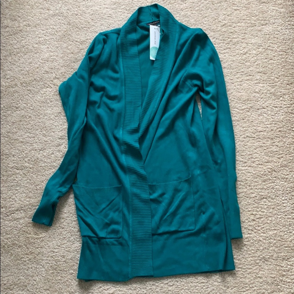 Staccato Marabell teal cardigan